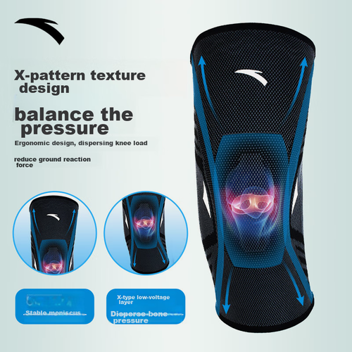 Изображение товара ANTA Knee Pads for Sports, Fitness, Running, Hiking, Badminton, Basketball, Medical Use, Two-Pack, 9825272570-1L Size