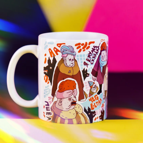 Кружка ШКЯ Наорала бабка