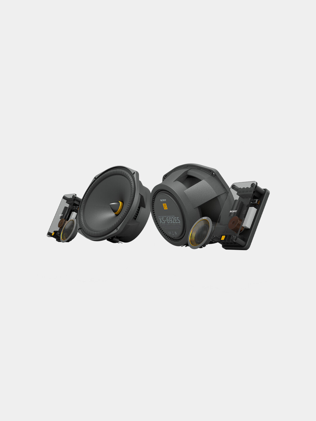 Автомобильная акустика Sony XS-692ES XS-692ES овальные колонки — фото 1