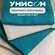 Кухонные полотенца вафельные 40х60 (4 шт.) Унисон beige/еmerald