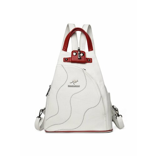 Высококачественная кожа женские сумки с двумя плечами противоугонный дорожный рюкзак одноплечевая сумка