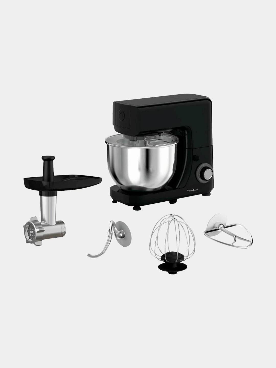 Кухонный комбайн Moulinex QA151810 - 800 Вт, Количество скоростей - 6, 4.8 л