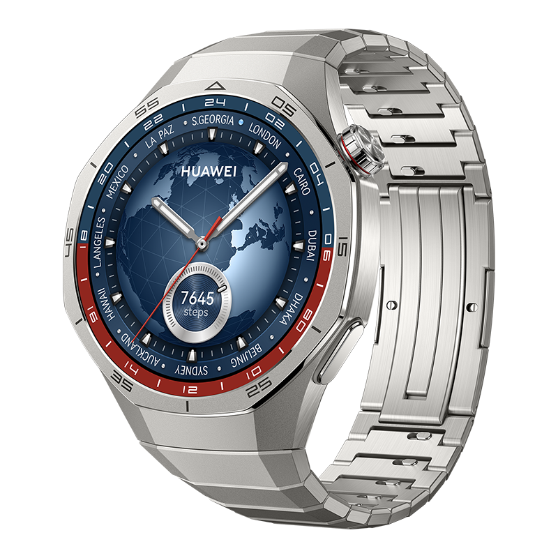 Умные часы Huawei Watch GT 5 Pro, Титановый ремешок, 1.43“ AMOLED, 46mm, титановый корпус, ремешки, NFC