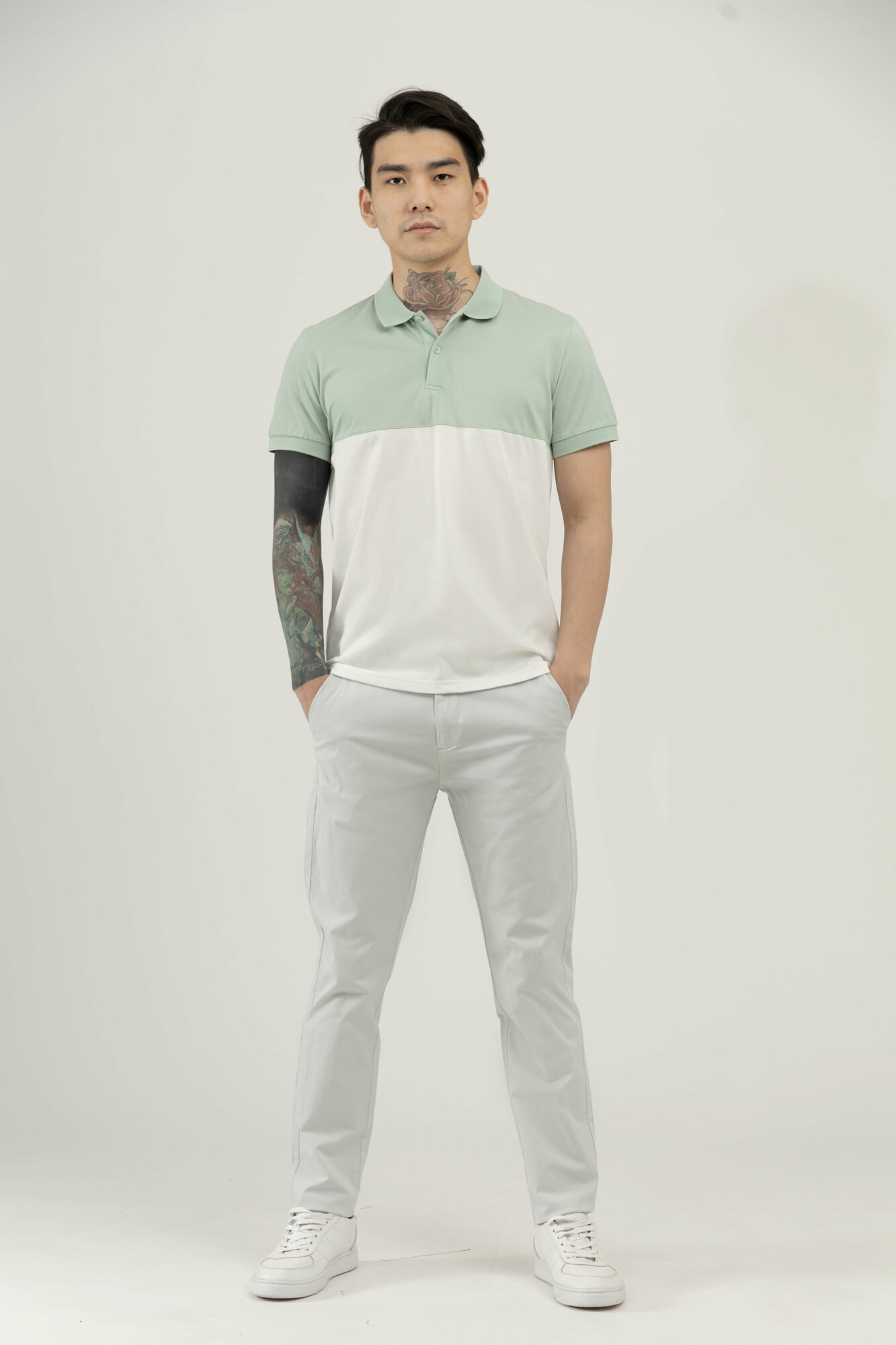 Брюки чинос TERRA PRO, размер 31, grey — фото 1