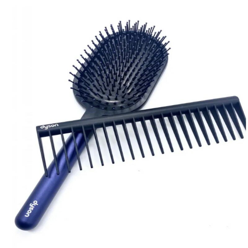 Набор расчесок Styling Set в стиле Dyson, Blue, расческа и гребешок — фото 1