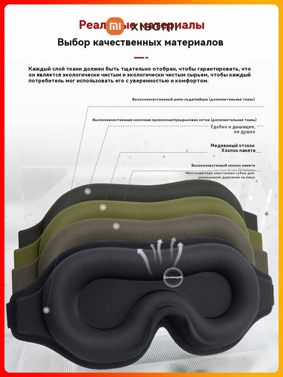 Картинки Маска сна, память, женщины и мужчины, гипоаллергенные повязки на глаза