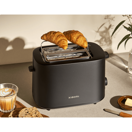 Тостер Xiaomi Toaster XMTSJ01FD 6 уровней обжаривания черный 3370₽