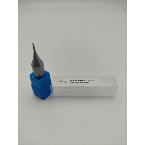 Фреза по дереву пазовая прямая 2x6x50x12мм Z21 RED SAMURAI 979₽