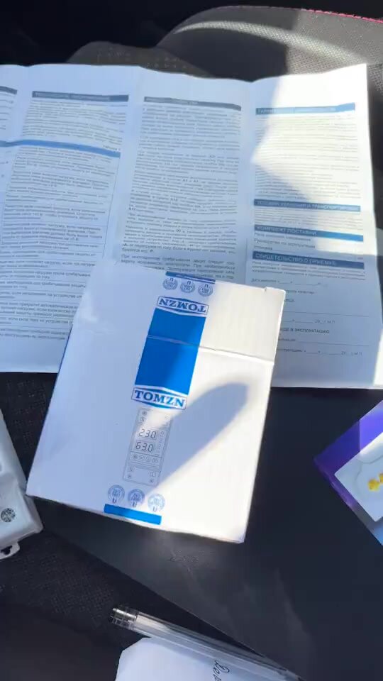 Реле контроля напряжения TOMZN TOVPD1-40-EC, монтаж на DIN рейке, 40А — фото 1