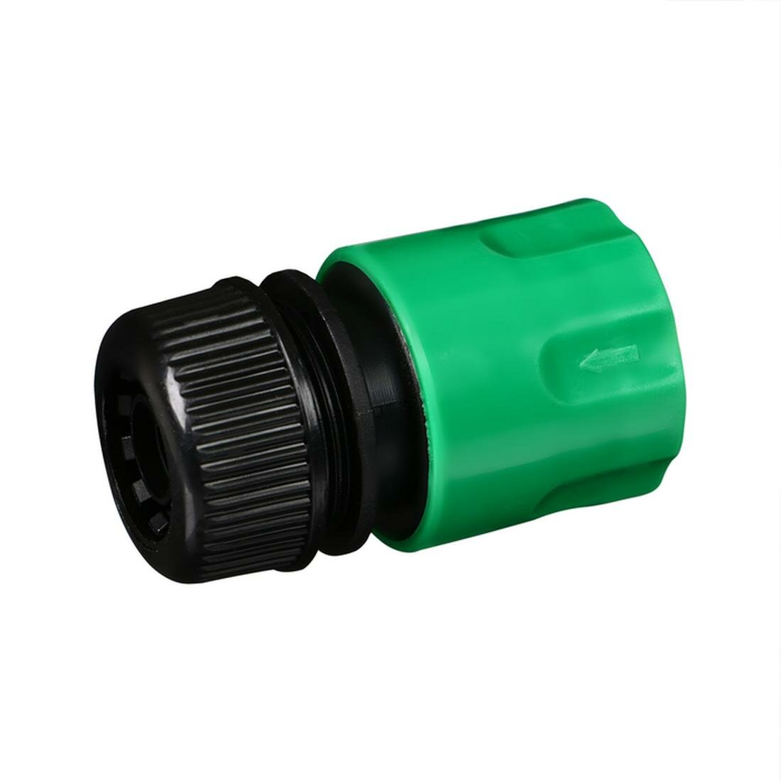 Коннектор, 1/2" (12 мм), быстросъёмное соединение, рр-пластик, микс, Greengo