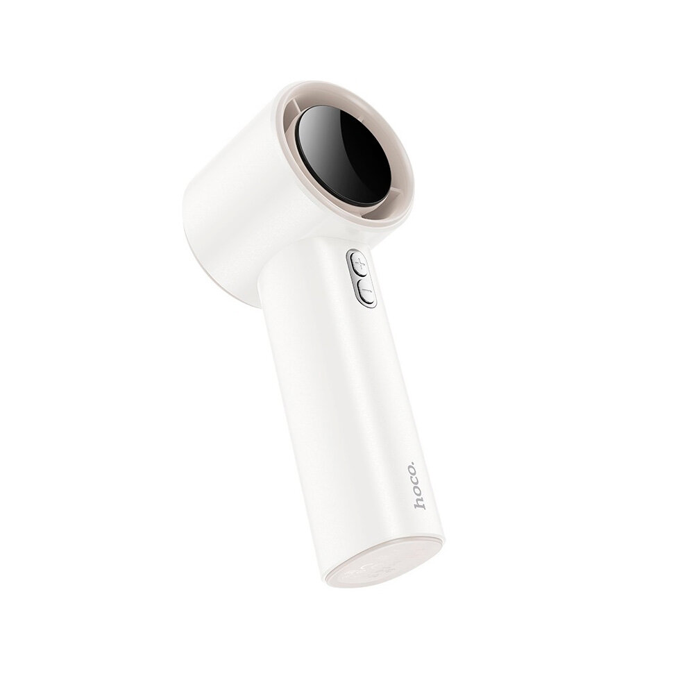 Обзор: Hoco Портативный мини-вентилятор Hoco HX64 Hurricane High Speed Ultra-Quite Fan, 3600 mAh, 6W, Белый
