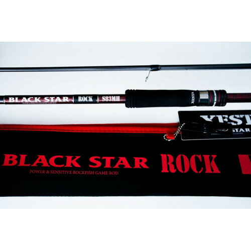 Спиннинг Xesta Black Star Rock S83MH Versatile Multi Rocker (Длина 253 см, тест 10-35 гр.)