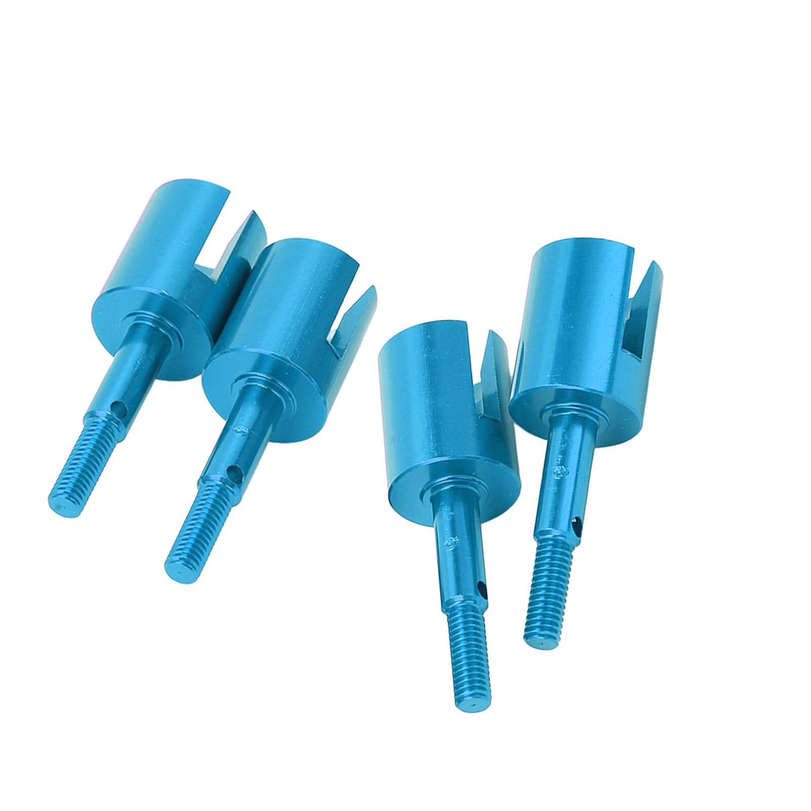 4 шт. алюминиевые дифференциальные чашки для Tamiya TT02 1/10 RC, обновленные детали синего цвета