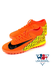 Футбольные бутсы NIKE, сороконожки, с манжетом и Полуманжеты, яркие цвета размер...