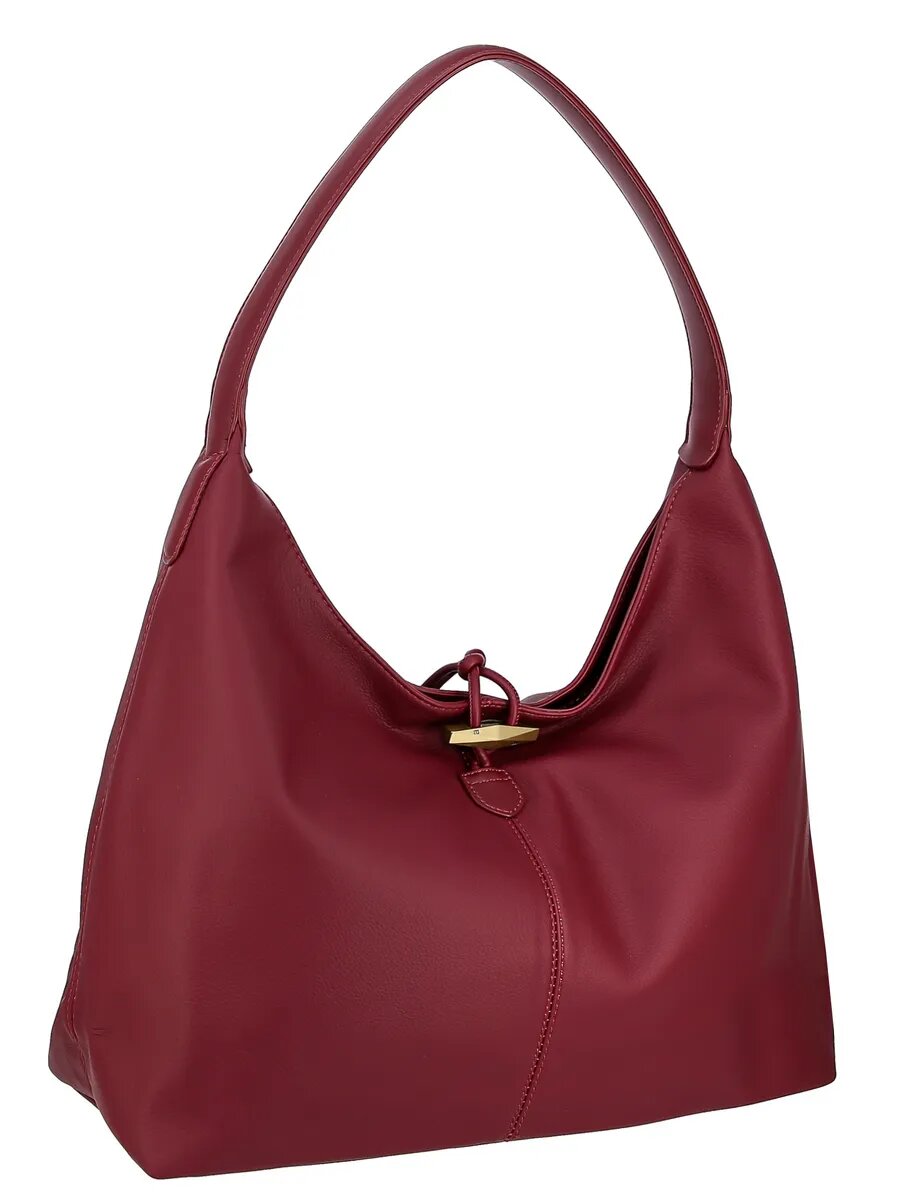 Сумка хобо DAVID JONES, бордовый — фото 1