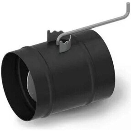 Шибер Tmf ф115 15мм 08ПС антрацит прямой