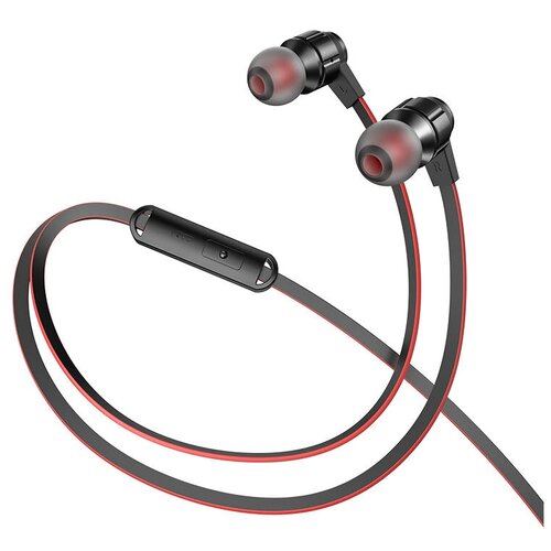 Наушники M85 Platinum sound universal earphone HOCO вакуумные с микрофоном черные 560₽