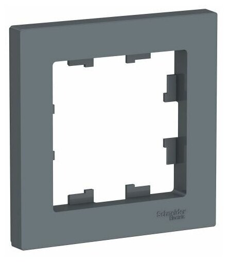 Рамка 1-постовая универсальная Systeme Electric AtlasDesign, грифель ATN000701/5, 5 шт.