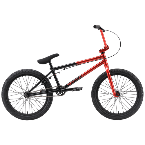 Велосипед BMX TechTeam Twen 20 2022 красно-черный