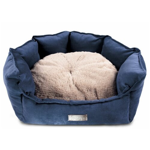 Freep Лежанка для собак Диван Lounge, темно-синий (53x50x25 см)