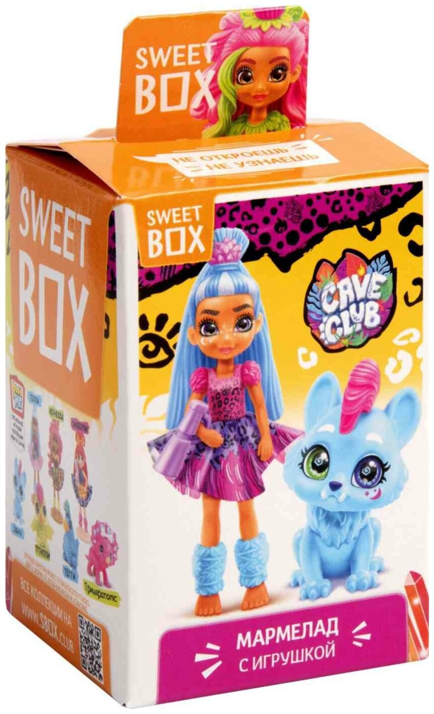 SWEET BOX CAVE CLUB Мармелад с игрушкой в коробочке, 10г. - фотография № 2