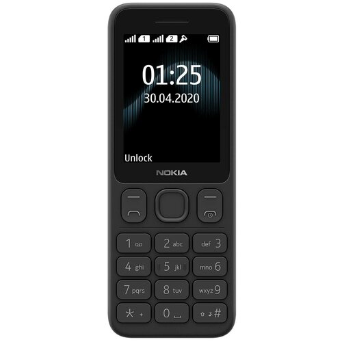 Мобильный телефон Nokia 125 TA-1253 DS EAC UA, черный