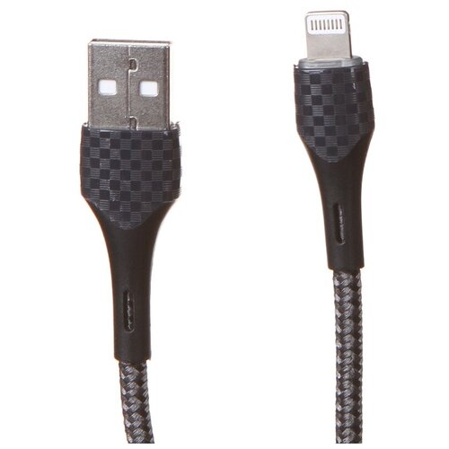 Аксессуар Ldnio LS522 USB - Lightning 2.4A 2m Grey LD_B4515