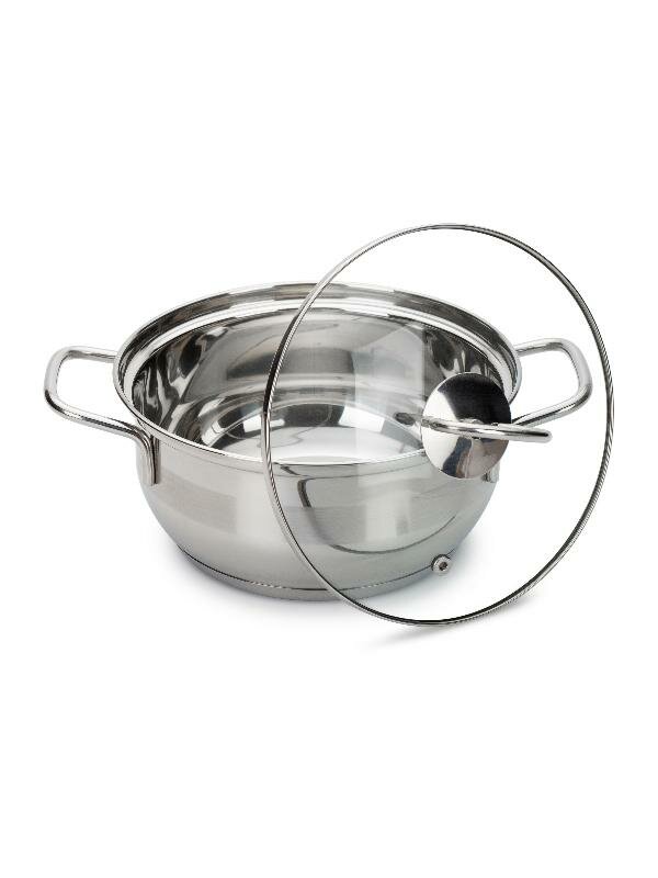 Кастрюля Attribute Steel Olivia ASO020 20х9,5см 2,8л - фото №8