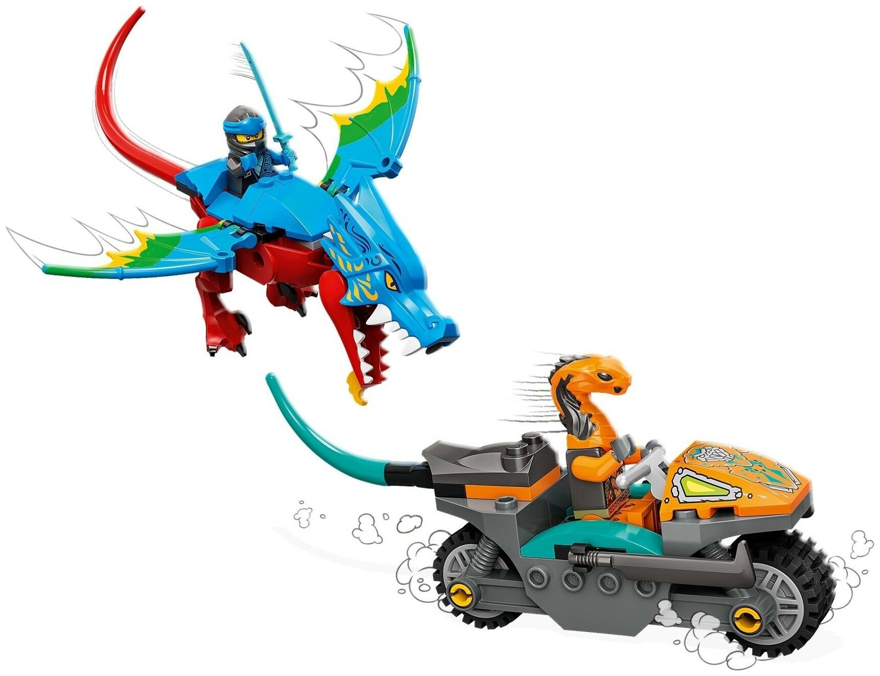 Конструктор LEGO Ninjago "Драконий храм ниндзя" 71759 - фото №10