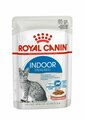 Влажный корм для стерилизованных кошек Royal Canin для живущих в помещении (кусочки в желе)