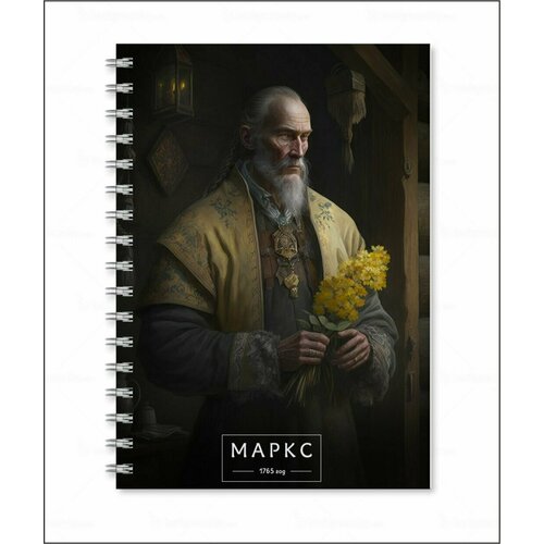 Тетрадь Города России глазами нейросети - Маркс № 155