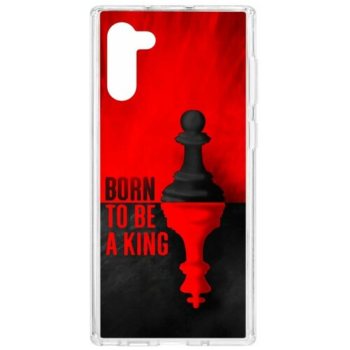 фото Чехол на samsung galaxy note 10 kruche print born to be a king / чехол для samsung / чехол с рисунком / чехол с принтом / чехол для самсунг / чехол для самсунг / бампер на гелакси / чехол накладка для гэлэкси / противоударная накладка для samsung galaxy / защита для galaxy / защита на samsung / cиликоновый чехол для samaung galaxy / пластиковый чехол на самсунг / защитный чехол для самсунг / чехольчик / защита телефона / ударопрочный чехол / галакси кruче