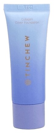 Tinchew Тональный крем Collagen Cover Foundation, 20 мл, оттенок: 23 sand beige