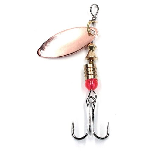 Блесна для рыбалки вертушка Namazu Alleria, вес 2 г, цвет 03 (медь)