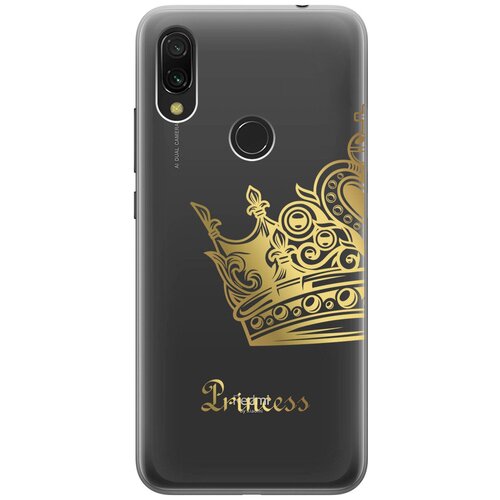 Силиконовый чехол с принтом True Princess для Xiaomi Redmi 7 / Сяоми Редми 7 силиконовый чехол с принтом true princess для realme 7 рилми 7