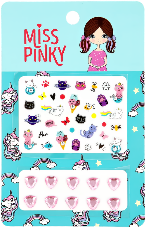 Стикеры универсальные MISS PINKY