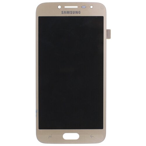 защитное стекло на samsung j250f galaxy j2 2018 j2 pro 2018 silk screen 2 5d золотой Дисплей для Samsung J250F Galaxy J2 (2018) в сборе с тачскрином (золотой) (AMOLED)