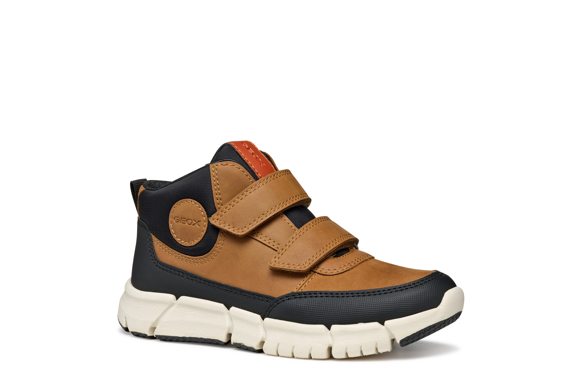 Ботинки GEOX Flexyper, размер 36 EU, светло-коричневый — фото 1