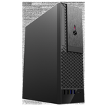 Foxline Корпус microATX Foxline FL-1001 300 Вт чёрный - изображение