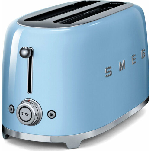 Тостер SMEG TSF02, голубой