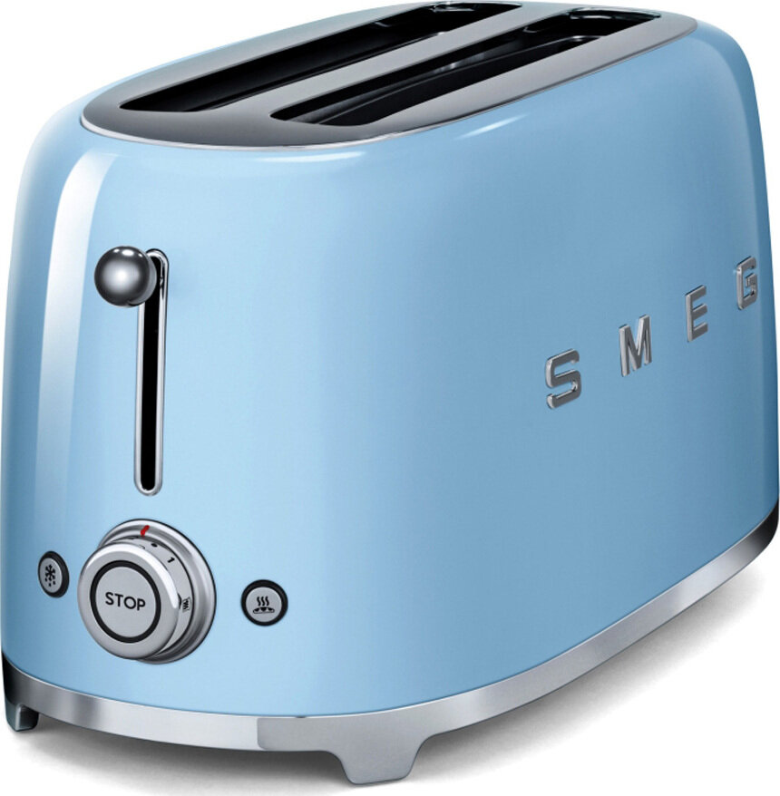 Тостер SMEG TSF02, голубой