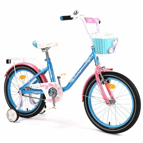 фото Велосипед nrg bikes flamingo 18", blue-pink