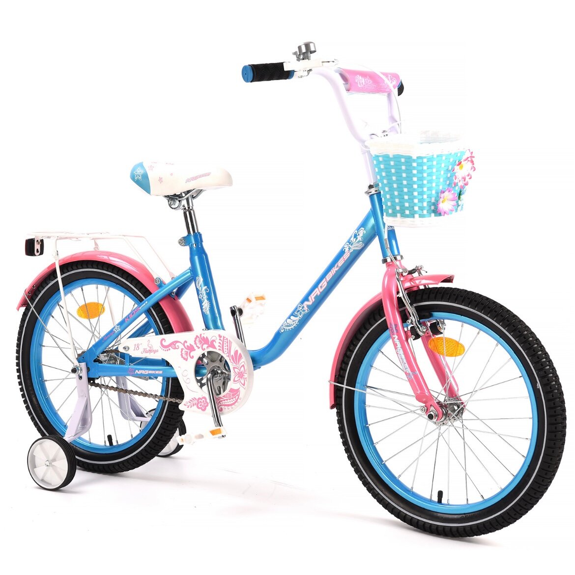 Велосипед NRG Bikes FLAMINGO 18", blue-pink