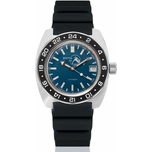 фото Наручные часы восток мужские наручные часы восток амфибия 17003б, черный