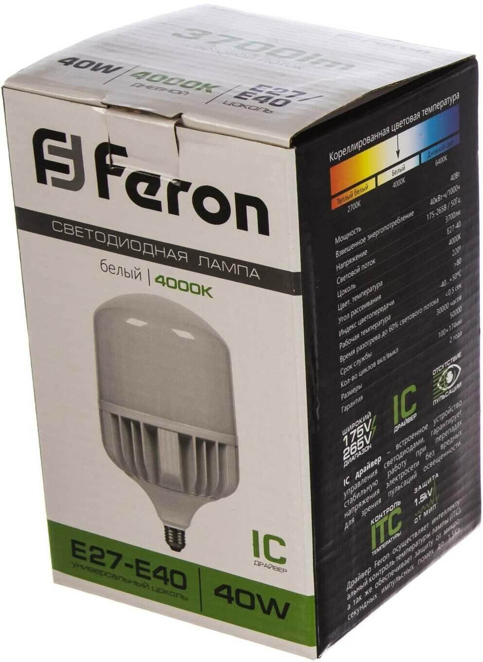 Светодиодная лампа FERON - фото №12
