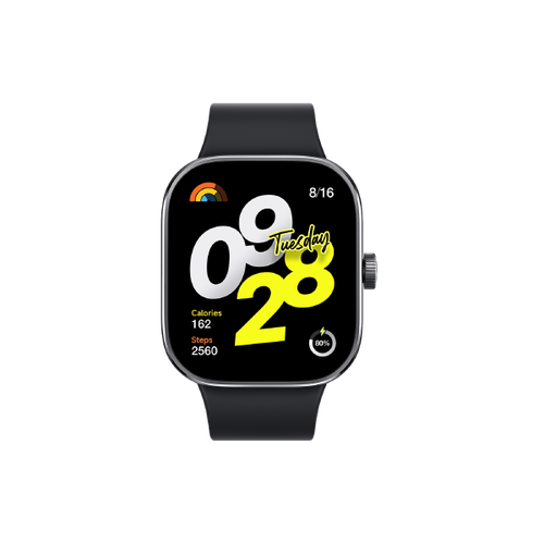 Умные часы Xiaomi Redmi Watch 4 GPS Global для РФ, черный обсидиан умные часы xiaomi redmi watch 3 42 мм global для рф черный