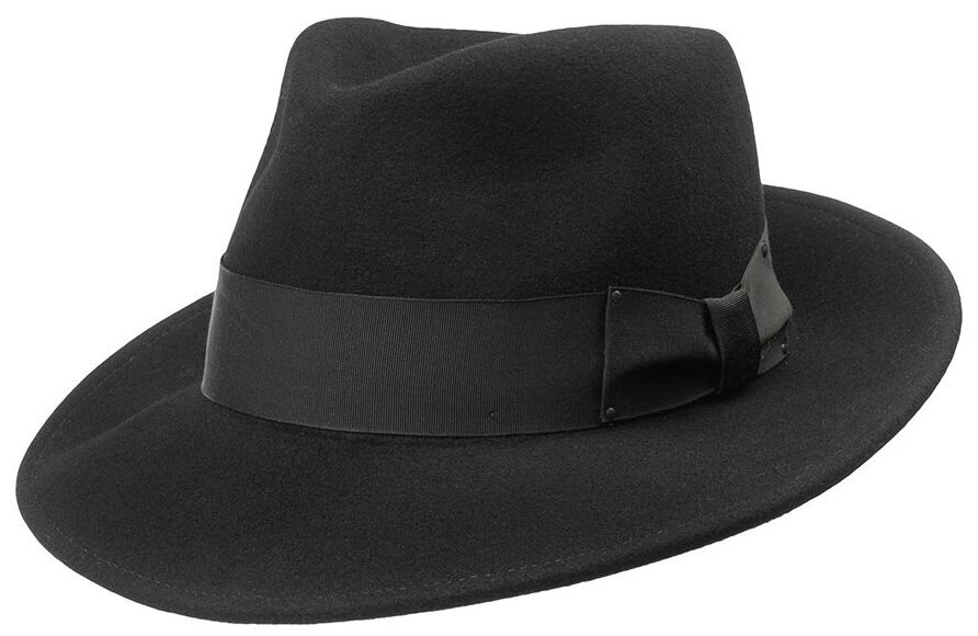 Шляпа BAILEY арт. 7002 FEDORA (черный) 