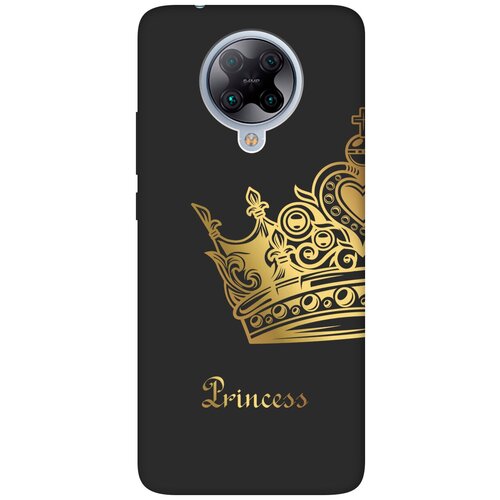 Матовый чехол True Princess для Xiaomi Redmi K30 Pro / Poco F2 Pro / Сяоми Редми К30 Про / Поко Ф2 Про с 3D эффектом черный матовый чехол true princess для xiaomi 12 pro сяоми 12 про с 3d эффектом черный