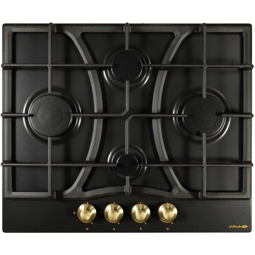 Встраиваемая варочная поверхность il Monte BH-651E NSD BLACK RUSTICO газовая 1179900₽