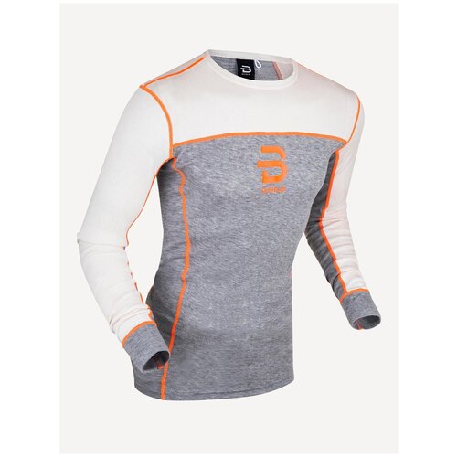 Футболка с длинным рукавом Bjorn Daehlie Performance-Tech Long Sleeve Light Grey Melange (US:L)